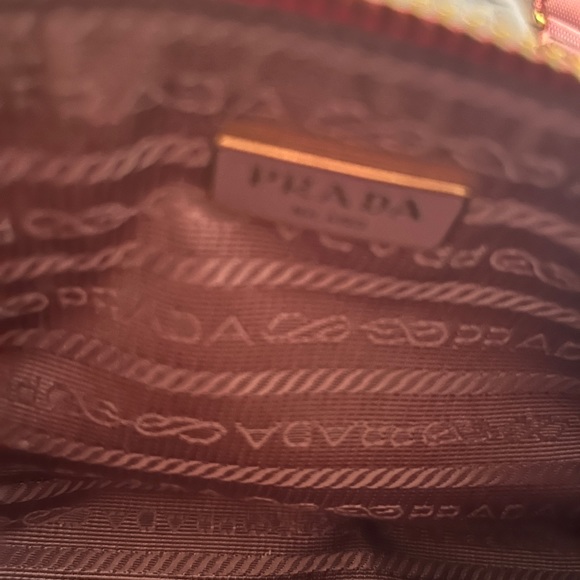 Authentic Prada Logo Saffiano Leather - Picture 6 of 9